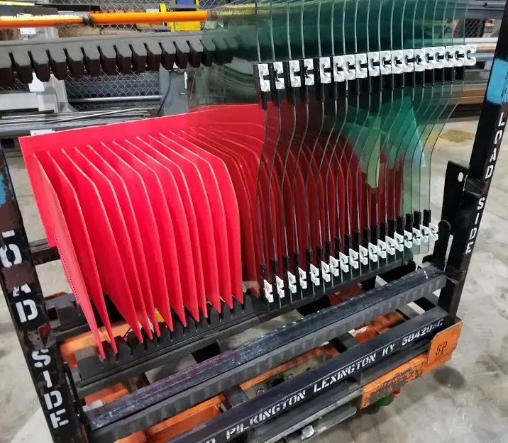 Coated Glass Rack Seperators
